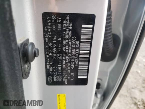 2016 Hyundai Equus Ultimate с VIN KMHGH4JH9GU101605, выставлен на аукционе Copart как лот 80658444 с пробегом 137 884 миль миль и Списание • Salvage title. История ставок и продаж доступна на DreamBid. Изображение 12.