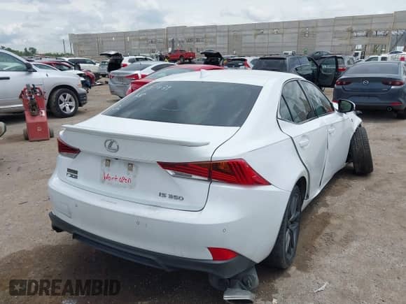 2019 Lexus IS 350 с VIN JTHBZ1D2XK5034161, выставлен на аукционе IAAI как лот 42414309 с пробегом Не указан миль и . История ставок и продаж доступна на DreamBid. Изображение 4.