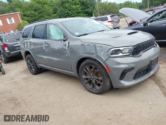 2023 Dodge Durango GT z VIN 1C4RDJDGXPC694214, wystawiony jako IAAI lot #42611487 z przebiegiem 9 386 mil mil oraz . Historia ofert i sprzedaży dostępna na DreamBid. Obrazek 1.