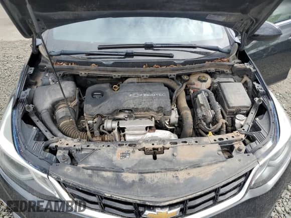 2018 Chevrolet Cruze LT z VIN 3G1BE6SM2JS600325, wystawiony jako Copart lot #61686515 z przebiegiem 148 097 mil mil oraz Szkoda całkowita • Salvage title. Historia ofert i sprzedaży dostępna na DreamBid. Obrazek 11.