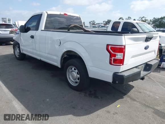 2020 Ford F-150 XL with VIN 1FTMF1CB8LKD61939, listed as a IAAI auction lot 43433710 with 123,729 mi miles and . Bid and sale history available at DreamBid. Image 3.