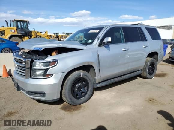 2019 Chevrolet Tahoe Commercial с VIN 1GNSKDEC7KR270507, выставлен на аукционе Copart как лот 50102615 с пробегом 70 110 миль миль и Списание • Salvage title. История ставок и продаж доступна на DreamBid. Изображение 1.