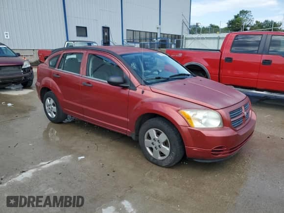 2007 Dodge Caliber with VIN 1B3JB28B97D503059, listed as a Copart auction lot 67860335 with 169,452 mi miles and Salvage title. Bid and sale history available at DreamBid. Image 4.