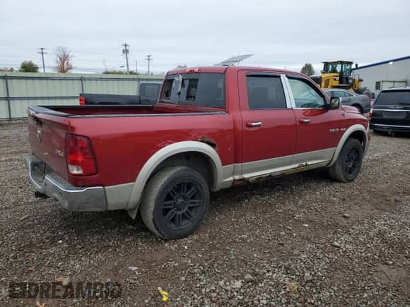 2010 Dodge 1500 Laramie with VIN 1D7RV1CT7AS132706, listed as a Copart auction lot 86090075 with 188,479 mi miles and Clean title. Bid and sale history available at DreamBid. Image 3.