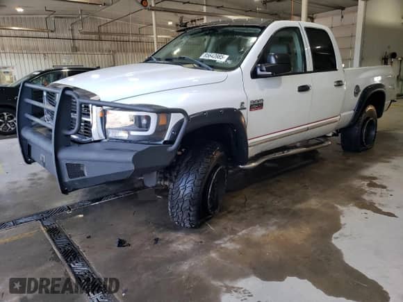 2008 Dodge 2500 SLT with VIN 3D7KS28A48G176364, listed as a Copart auction lot 85643985 with 183,003 mi miles and Salvage title. Bid and sale history available at DreamBid. Image 1.