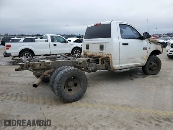 2011 Dodge RAM with VIN 3D73Y4EL3BG625156, listed as a Copart auction lot 82441323 with Not provided miles and Salvage title. Bid and sale history available at DreamBid. Image 3.