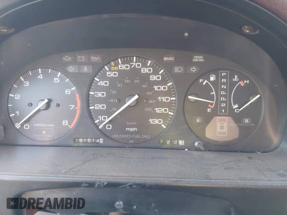 1991 Honda Accord LX z VIN JHMCB7656MC028293, wystawiony jako IAAI lot #41992201 z przebiegiem 191 514 mil mil oraz . Historia ofert i sprzedaży dostępna na DreamBid. Obrazek 7.