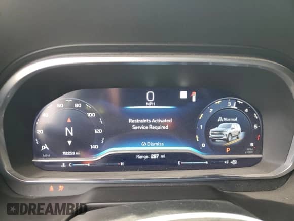 2022 Chevrolet Suburban LT с VIN 1GNSCCKT3NR282752, выставлен на аукционе Copart как лот 56143725 с пробегом 112 253 миль миль и Чистый • Clean title. История ставок и продаж доступна на DreamBid. Изображение 9.