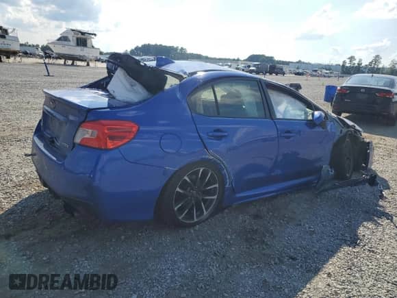 2018 Subaru WRX Limited with VIN JF1VA1F61J8825364, listed as a Copart auction lot 70265185 with Not provided miles and Salvage title. Bid and sale history available at DreamBid. Image 3.