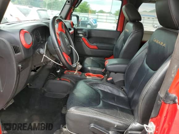 2014 Jeep Wrangler Sahara z VIN 1C4AJWBG0EL148282, wystawiony jako Copart lot #65809385 z przebiegiem 122 443 mil mil oraz Szkoda całkowita • Salvage title. Historia ofert i sprzedaży dostępna na DreamBid. Obrazek 7.