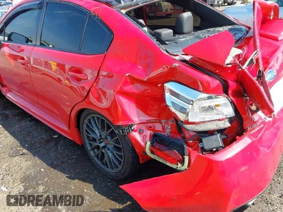 2017 Subaru WRX STI with VIN JF1VA2V67H9817958, listed as a IAAI auction lot 42580579 with 101,752 mi miles and . Bid and sale history available at DreamBid. Image 18.