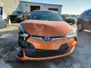 2015 Hyundai Veloster with VIN KMHTC6AD3FU219198, listed as a Copart auction lot 81516035 with 77,510 mi miles and Salvage title. Bid and sale history available at DreamBid. Image 5.