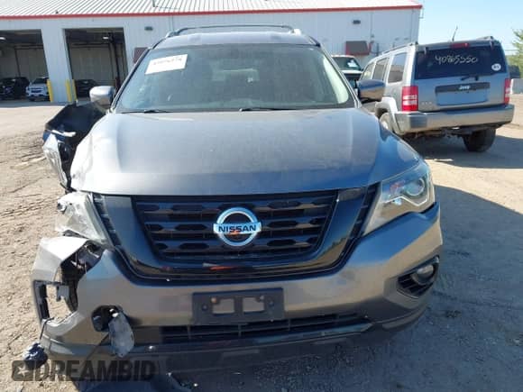 2017 Nissan Pathfinder SL with VIN 5N1DR2MM4HC637110, listed as a IAAI auction lot 43076278 with 99,213 mi miles and . Bid and sale history available at DreamBid. Image 12.