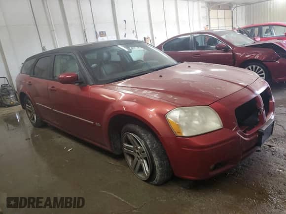 2006 Dodge Magnum with VIN 2D4FV47V46H147935, listed as a Copart auction lot 78301374 with 224,054 mi miles and Salvage title. Bid and sale history available at DreamBid. Image 4.