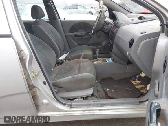 2004 Chevrolet Aveo with VIN KL1TD62684B251582, listed as a IAAI auction lot 41485485 with Not provided miles and . Bid and sale history available at DreamBid. Image 5.