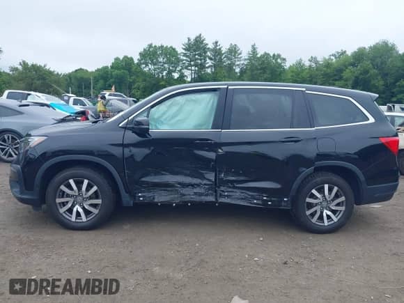 2019 Honda Pilot EX-L z VIN 5FNYF6H51KB061852, wystawiony jako IAAI lot #42501422 z przebiegiem 95 258 mil mil oraz . Historia ofert i sprzedaży dostępna na DreamBid. Obrazek 14.