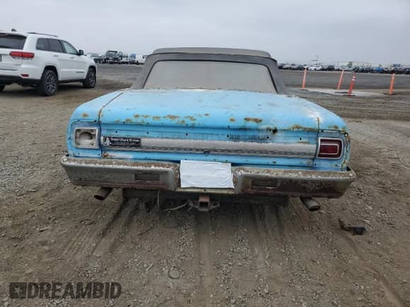 1965 Chevrolet Malibu с VIN 138675Z108050, выставлен на аукционе Copart как лот 57136444 с пробегом 90 827 миль миль и Чистый • Clean title. История ставок и продаж доступна на DreamBid. Изображение 6.