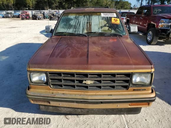 1988 Chevrolet Blazer с VIN 1GNCS18R1J0106286, выставлен на аукционе Copart как лот 76802554 с пробегом 190 360 миль миль и Списание • Salvage title. История ставок и продаж доступна на DreamBid. Изображение 5.