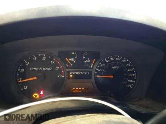 2005 Chevrolet Colorado LS Z85 with VIN 1GCCS196058280581, listed as a Copart auction lot 47597535 with 192,871 mi miles and Salvage title. Bid and sale history available at DreamBid. Image 9.