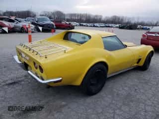 1972 Chevrolet Corvette с VIN 1Z37K2S521218, выставлен на аукционе Copart как лот 84444904 с пробегом 71 326 миль миль и Списание • Salvage title. История ставок и продаж доступна на DreamBid. Изображение 3.
