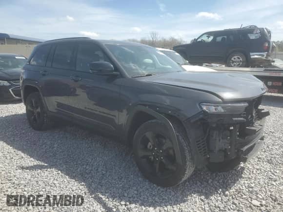 2022 Jeep Grand Cherokee Laredo z VIN 1C4RJHAG2N8615818, wystawiony jako Copart lot #49892855 z przebiegiem 30 711 mil mil oraz Szkoda całkowita • Salvage title. Historia ofert i sprzedaży dostępna na DreamBid. Obrazek 4.
