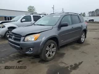 2009 Toyota RAV4 Sport with VIN 2T3BF32V89W023309, listed as a Copart auction lot 55296525 with 213,421 mi miles and Salvage title. Bid and sale history available at DreamBid. Image 1.