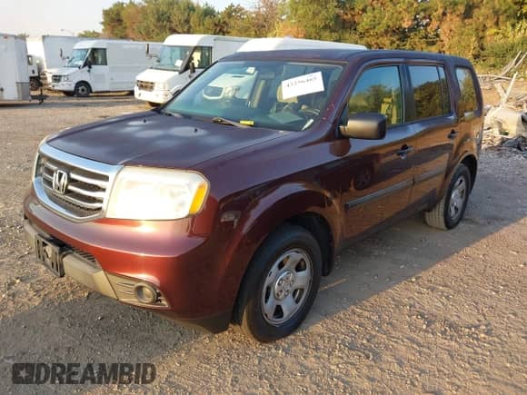 2014 Honda Pilot LX с VIN 5FNYF4H23EB002719, выставлен на аукционе IAAI как лот 43256465 с пробегом 197 000 миль миль и . История ставок и продаж доступна на DreamBid. Изображение 2.