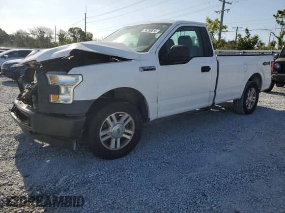 2017 Ford F-150 XL с VIN 1FTMF1EF2HKC08934, выставлен на аукционе Copart как лот 55259815 с пробегом 138 128 миль миль и На запчасти • Non repairable. История ставок и продаж доступна на DreamBid. Изображение 1.