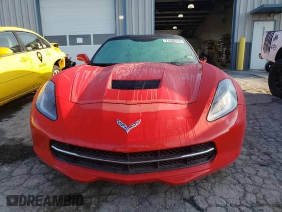 2019 Chevrolet Corvette Z51 3LT z VIN 1G1YL2D73K5104283, wystawiony jako Copart lot #71455174 z przebiegiem 13 527 mil mil oraz Szkoda całkowita • Salvage title. Historia ofert i sprzedaży dostępna na DreamBid. Obrazek 5.