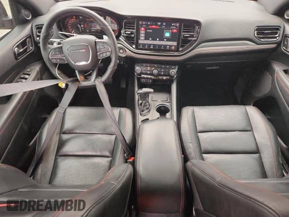 2023 Dodge Durango R/T Plus с VIN 1C4SDHCT4PC589614, выставлен на аукционе Copart как лот 61172185 с пробегом 19 713 миль миль и Списание • Salvage title. История ставок и продаж доступна на DreamBid. Изображение 8.