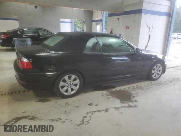 2006 BMW 3 Series 325Ci with VIN WBABW33466PX87086, listed as a Copart auction lot 80641035 with 182,809 mi miles and Clean title. Bid and sale history available at DreamBid. Image 3.
