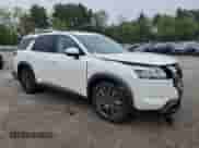 2024 Nissan Pathfinder SL with VIN 5N1DR3CD7RC280384, listed as a Copart auction lot 56346015 with 6,429 mi miles and Salvage title. Bid and sale history available at DreamBid. Image 4.