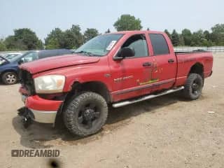 2006 Dodge 2500 SLT with VIN 3D7KS28D06G284598, listed as a Copart auction lot 60104745 with 339,168 mi miles and Salvage title. Bid and sale history available at DreamBid. Image 1.