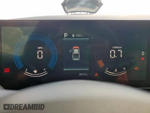 2025 Hyundai Santa Cruz SE with VIN 5NTJA4DE2SH147409, listed as a Copart auction lot 69097855 with 3,417 mi miles and Clean title. Bid and sale history available at DreamBid. Image 9.