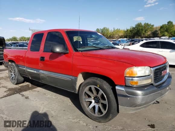 2000 GMC Sierra 1500 SLE with VIN 2GTEC19T4Y1297189, listed as a Copart auction lot 63573545 with 177,551 mi miles and Non repairable. Bid and sale history available at DreamBid. Image 4.