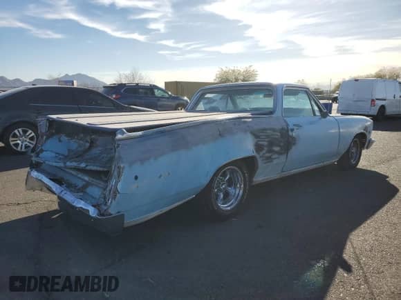 1966 Chevrolet El Camino с VIN 136806Z119763, выставлен на аукционе Copart как лот 84920444 с пробегом 249 999 миль миль и Списание • Salvage title. История ставок и продаж доступна на DreamBid. Изображение 3.
