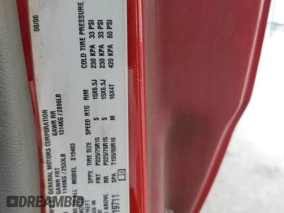 2007 Chevrolet Colorado LS с VIN 1GCCS149X78119711, выставлен на аукционе Copart как лот 61567755 с пробегом 241 219 миль миль и Списание • Salvage title. История ставок и продаж доступна на DreamBid. Изображение 13.