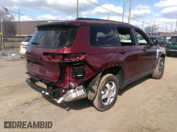2024 Jeep Grand Cherokee Altitude with VIN 1C4RJKAG3R8585649, listed as a IAAI auction lot 41989491 with Not provided miles and . Bid and sale history available at DreamBid. Image 4.