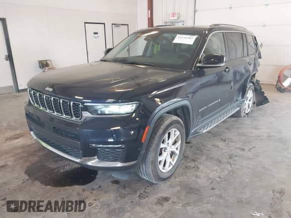 2023 Jeep Grand Cherokee Limited z VIN 1C4RJKBG8P8840100, wystawiony jako IAAI lot #43244982 z przebiegiem 32 298 mil mil oraz . Historia ofert i sprzedaży dostępna na DreamBid. Obrazek 18.