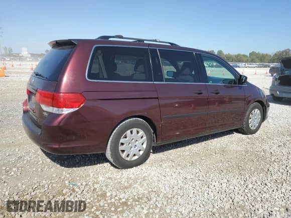 2008 Honda Odyssey LX with VIN 5FNRL38258B063386, listed as a Copart auction lot 84910205 with 219,039 mi miles and Clean title. Bid and sale history available at DreamBid. Image 3.
