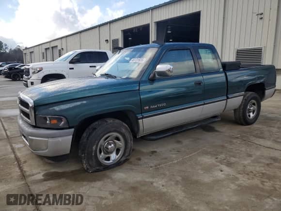 1996 Dodge 1500 с VIN 3B7HC13YXTG197440, выставлен на аукционе Copart как лот 46131835 с пробегом 224 246 миль миль и Списание • Salvage title. История ставок и продаж доступна на DreamBid. Изображение 1.