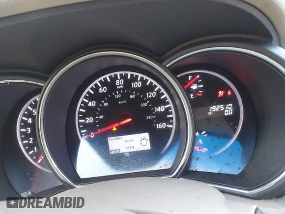 2012 Nissan Murano LE with VIN JN8AZ1MW1CW206528, listed as a IAAI auction lot 42777213 with 192,510 mi miles and . Bid and sale history available at DreamBid. Image 7.