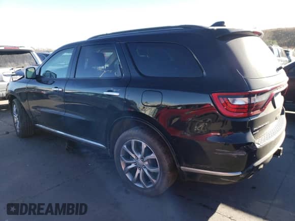 2017 Dodge Durango Citadel Anodized Platinum with VIN 1C4SDJET3HC666995, listed as a Copart auction lot 75274183 with Not provided miles and . Bid and sale history available at DreamBid. Image 2.