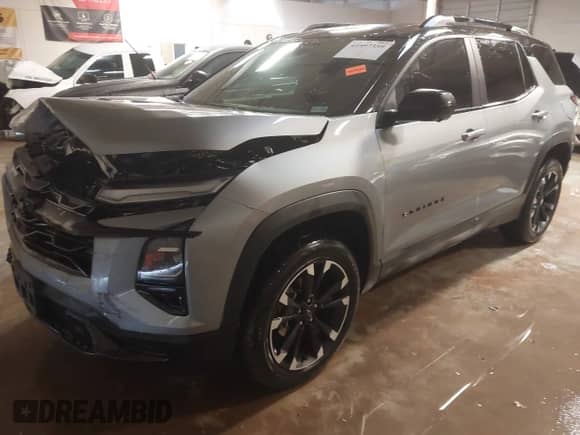 2025 Chevrolet Equinox AWD RS с VIN 3GNAXTEG0SL154518, выставлен на аукционе IAAI как лот 41597359 с пробегом 5 614 миль миль и . История ставок и продаж доступна на DreamBid. Изображение 17.