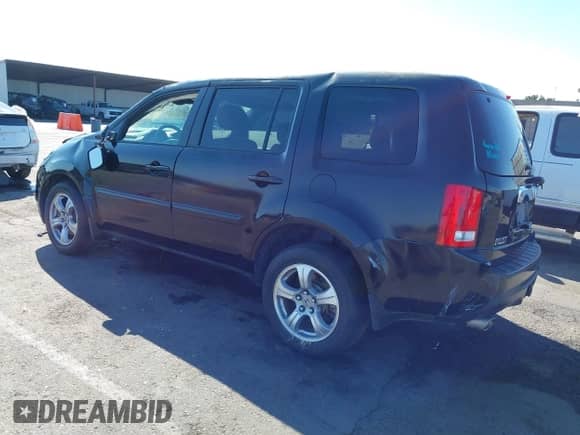 2013 Honda Pilot EX-L with VIN 5FNYF4H52DB011386, listed as a IAAI auction lot 43061878 with 195,846 mi miles and . Bid and sale history available at DreamBid. Image 3.