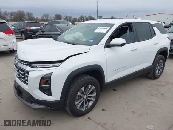 2025 Chevrolet Equinox FWD LT с VIN 3GNAXHEG1SL134484, выставлен на аукционе IAAI как лот 41681459 с пробегом 1 008 миль миль и . История ставок и продаж доступна на DreamBid. Изображение 18.