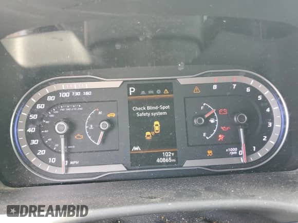 2023 Hyundai Santa Cruz SEL с VIN 5NTJB4AE2PH077077, выставлен на аукционе Copart как лот 64963325 с пробегом 40 865 миль миль и Списание • Salvage title. История ставок и продаж доступна на DreamBid. Изображение 9.