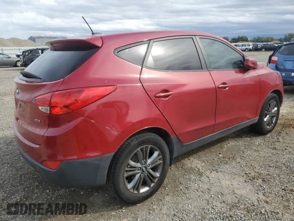 2015 Hyundai Tucson GLS z VIN KM8JTCAF8FU070021, wystawiony jako Copart lot #84802465 z przebiegiem 143 195 mil mil oraz Czysty tytuł • Clean title. Historia ofert i sprzedaży dostępna na DreamBid. Obrazek 3.