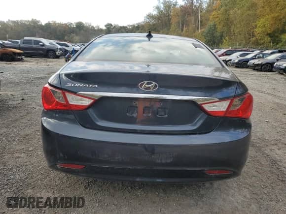 2013 Hyundai Sonata GLS with VIN 5NPEB4AC6DH575423, listed as a Copart auction lot 87028235 with Not provided miles and Salvage title. Bid and sale history available at DreamBid. Image 6.