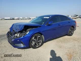 2021 Hyundai Elantra Limited с VIN 5NPLP4AG6MH003943, выставлен на аукционе Copart как лот 67667615 с пробегом 38 859 миль миль и Списание • Salvage title. История ставок и продаж доступна на DreamBid. Изображение 1.